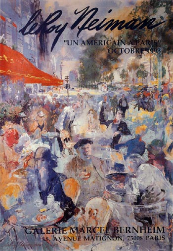 "FOUQUET's" by Leroy Neiman